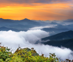 seoraksan mountains is covered by morning fog sunrise seoul korea 335224 315 1